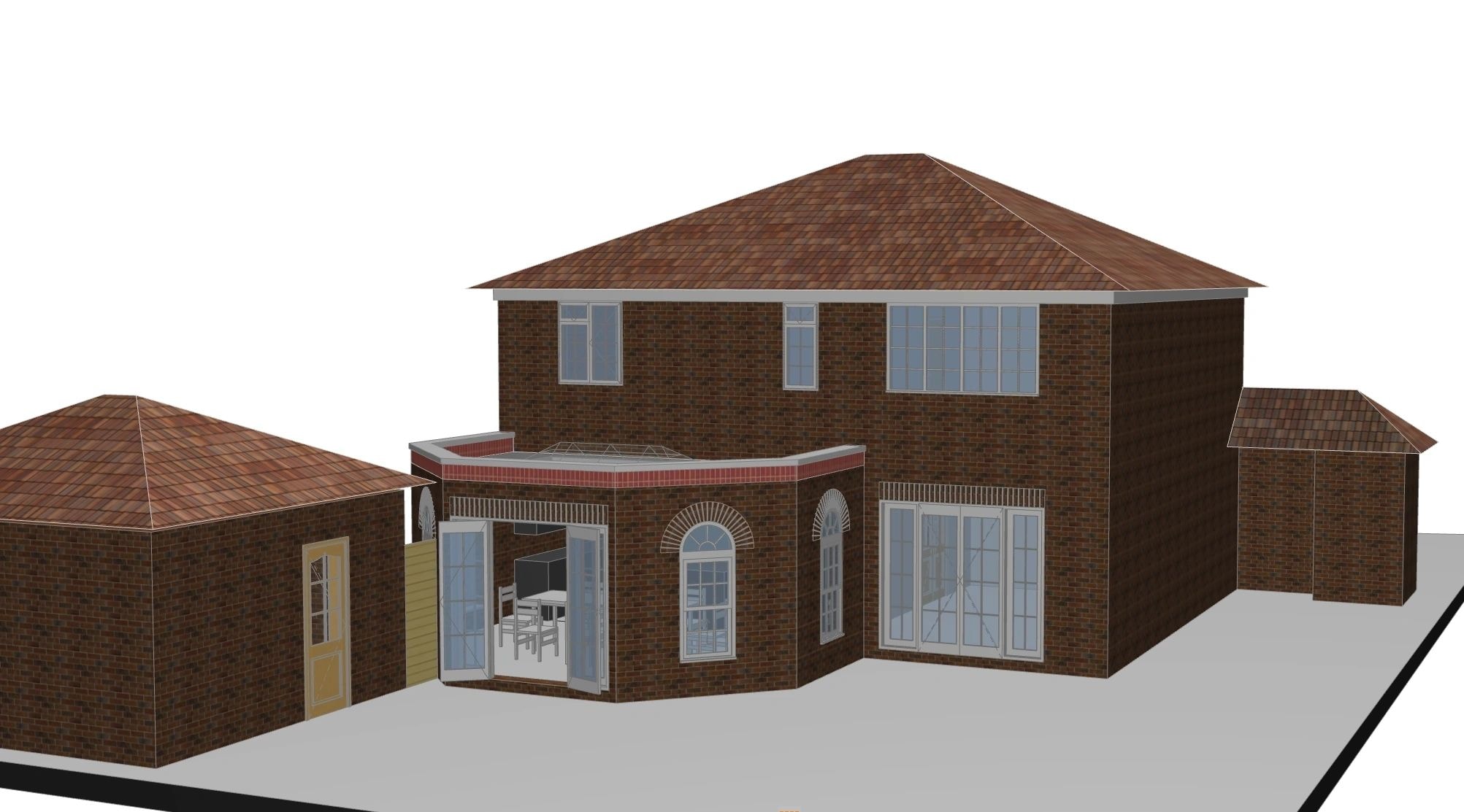 Chelwood residential project architectural drawing
